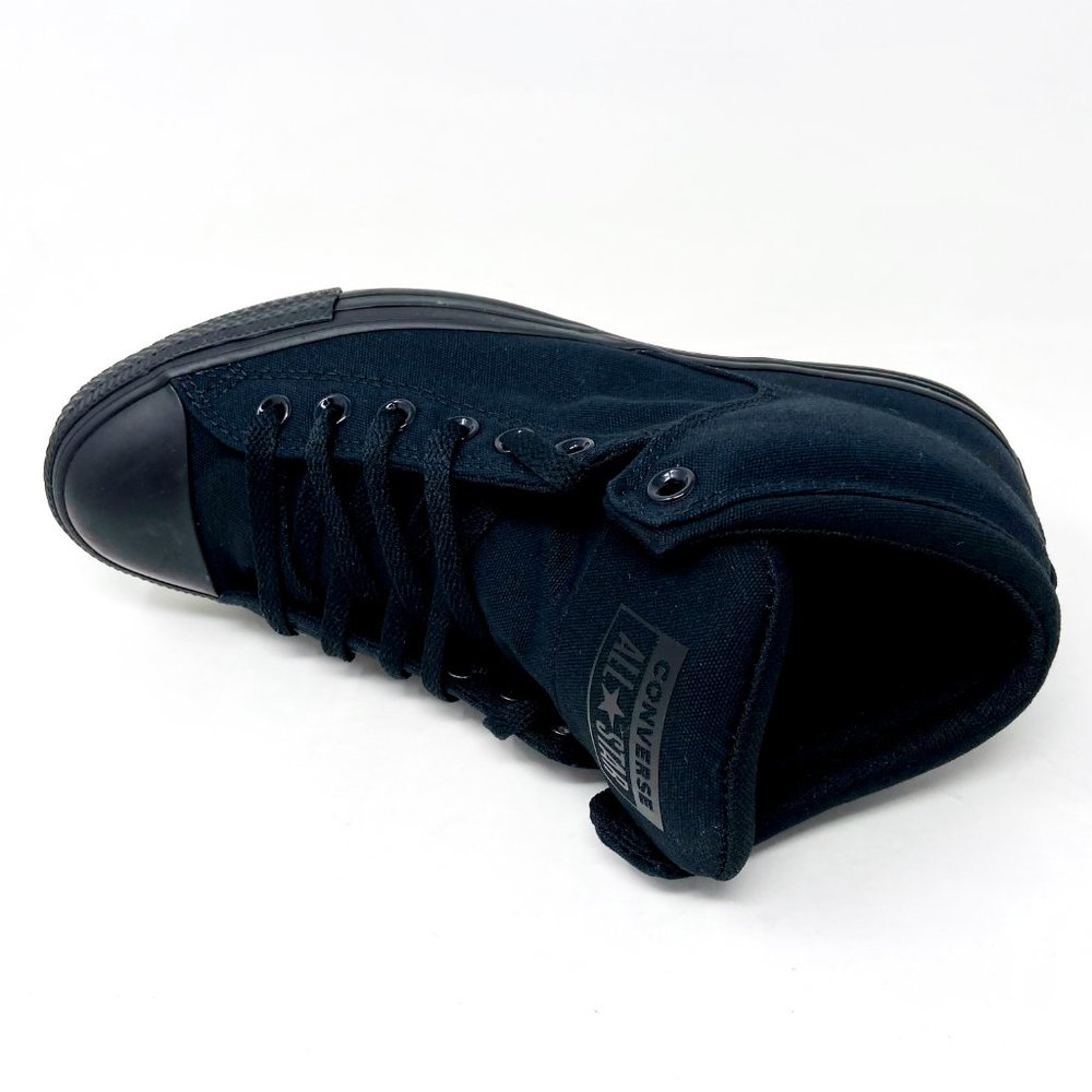 Converse Chuck Taylor High Street Hi Triple Black Mens Sneakers 149432F - Picture 4 of 5
